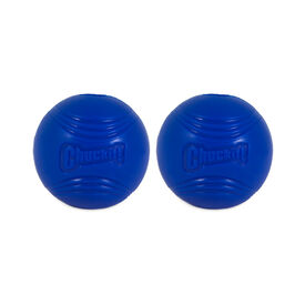 Chuck It! Crunch Pelota con Sonido para perros – Pack 2